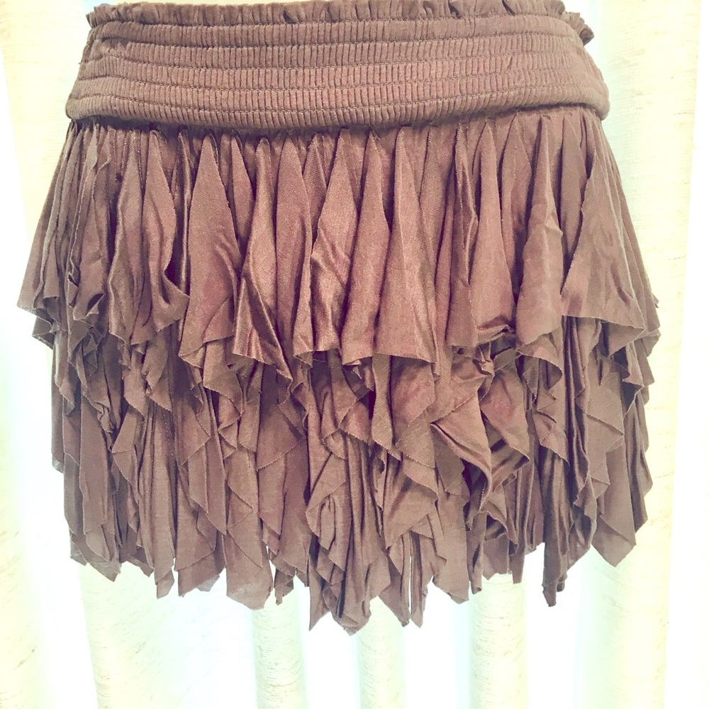 Grey/purple skirt